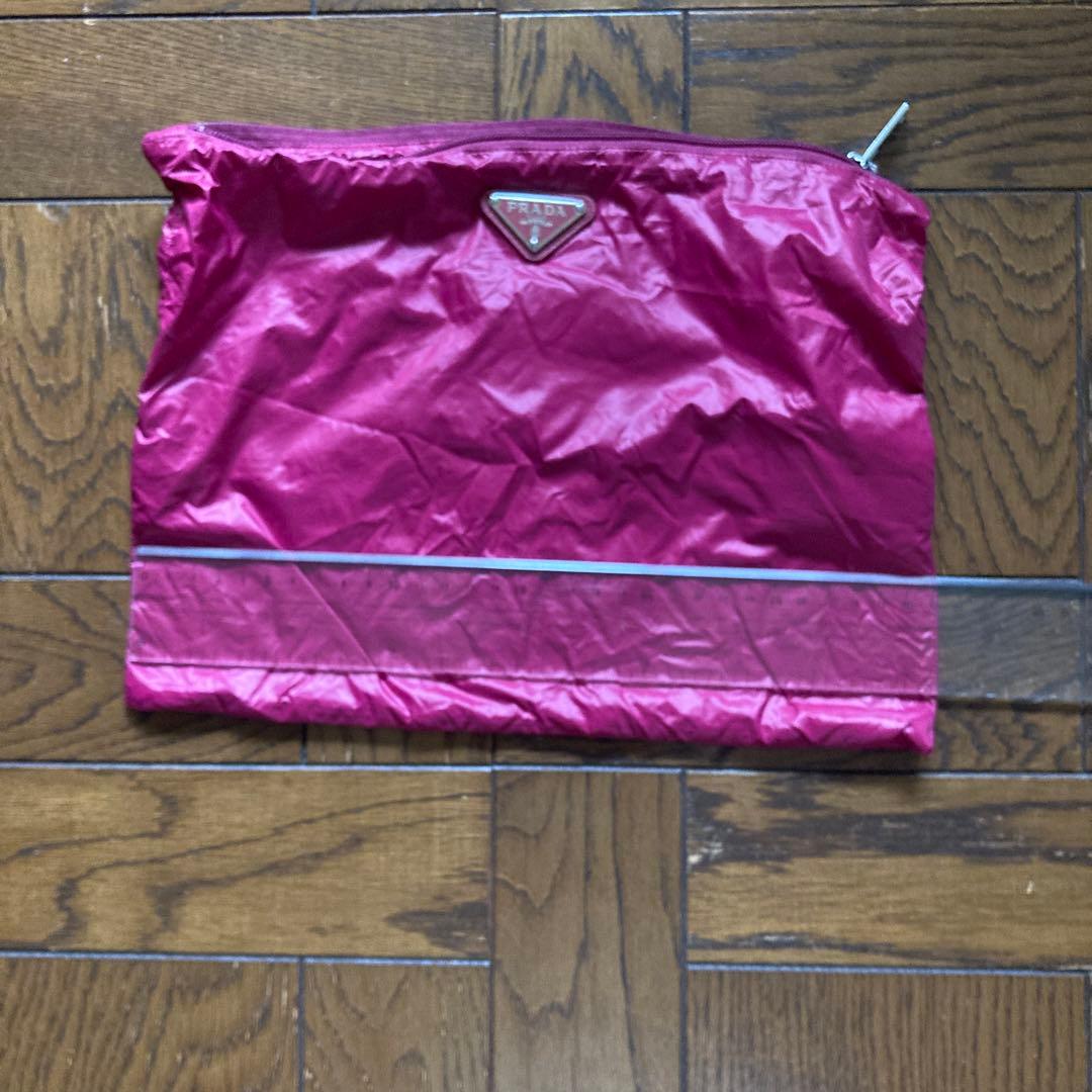 プラダ ダウンベスト ピンク