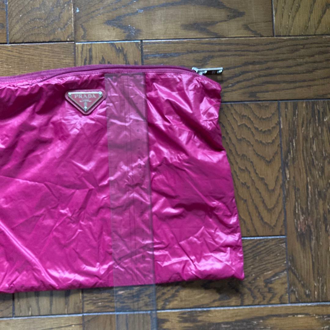 プラダ ダウンベスト ピンク