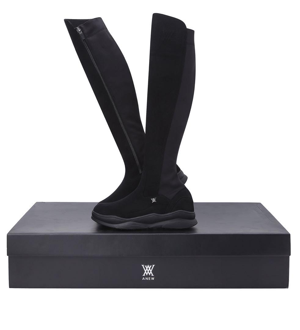 当日発送！23.5cm 韓国限定品☆ANEW GOLF☆ アニュー　ゴルフブーツ