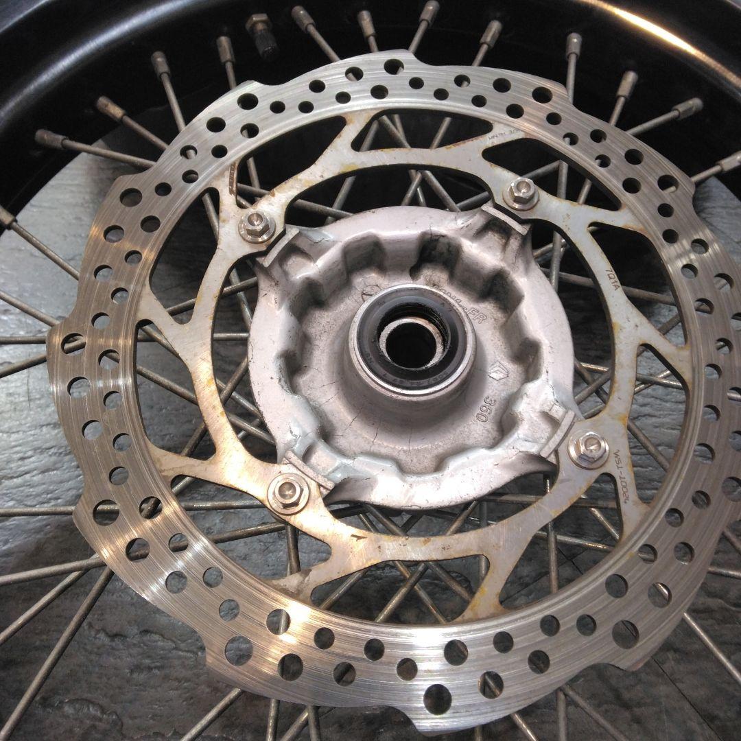 ホンダCRM250ARモタードホイールSET　中古品