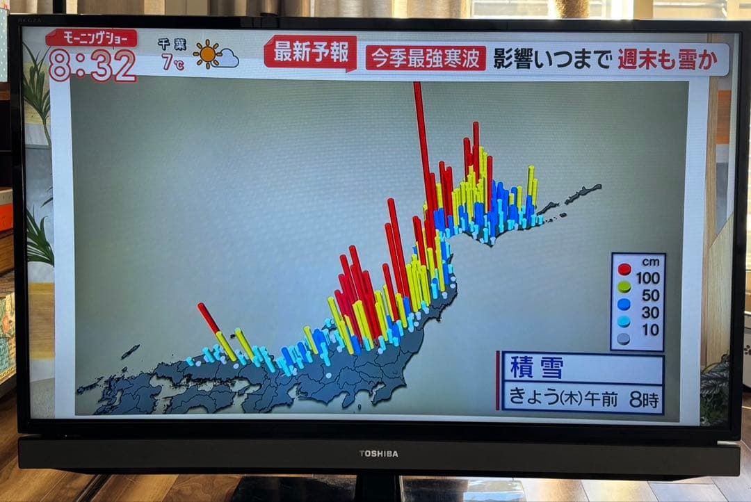 テレビ　東芝REGZA 40インチ　型番:40S5