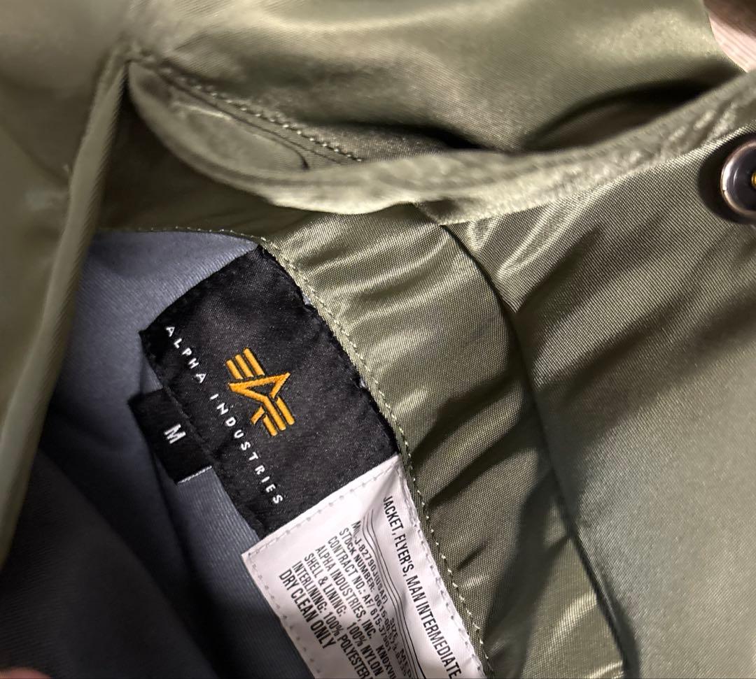 【あダッチ】ALPHA INDUSTRIES MA-1 MA1