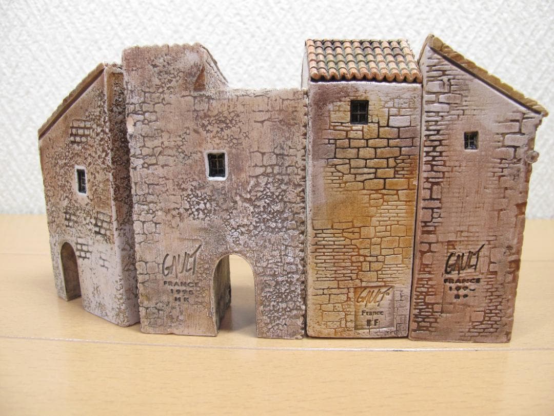 ゴーハウス　ミニチュア　４点　南仏 プロヴァンス　フランス製