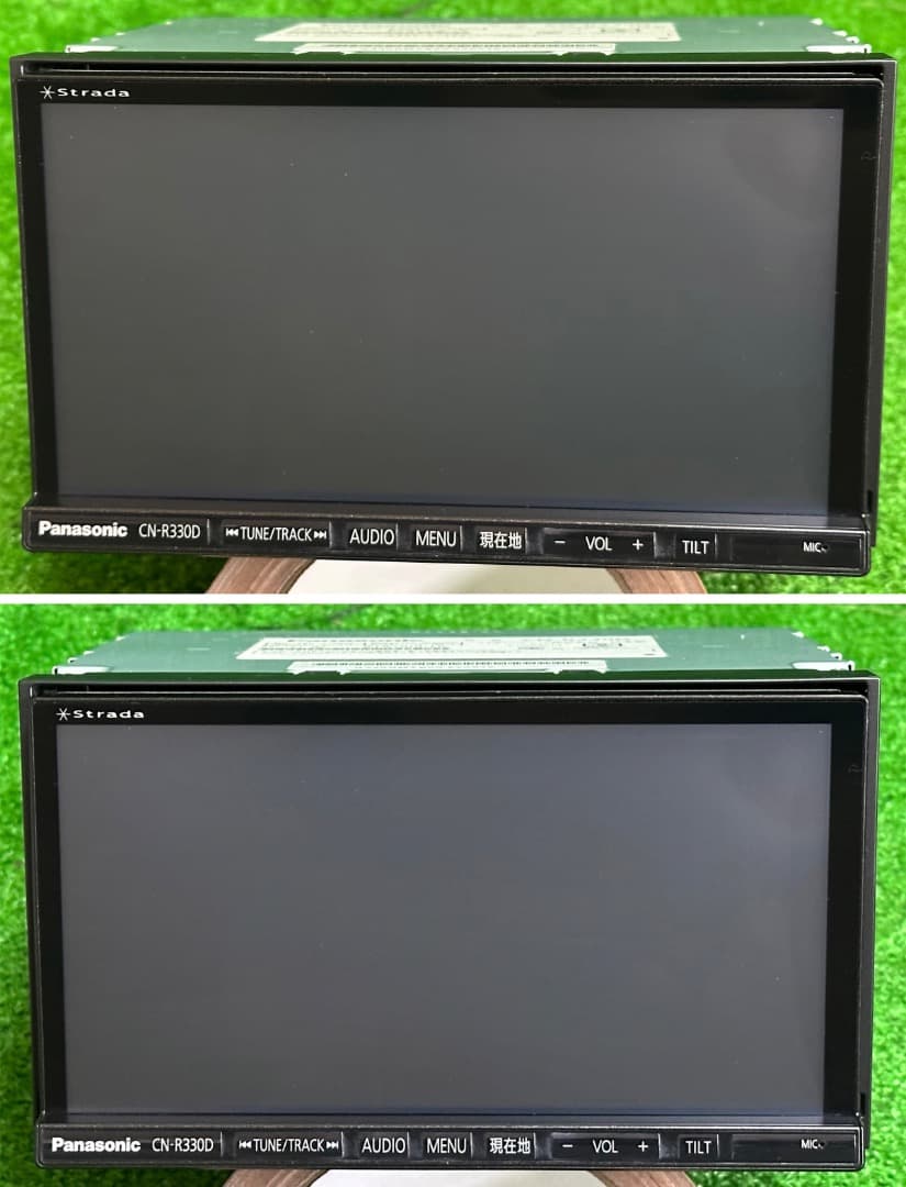 パナソニック ストラーダ CN-R330D ナビ フルセグ。地図データ2014年
