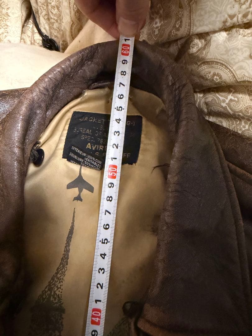 AVIREX フライトジャケット レザージャケット　アヴィレックス　G-1 本革
