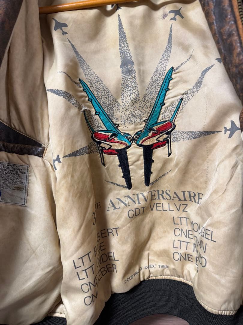 AVIREX フライトジャケット レザージャケット　アヴィレックス　G-1 本革