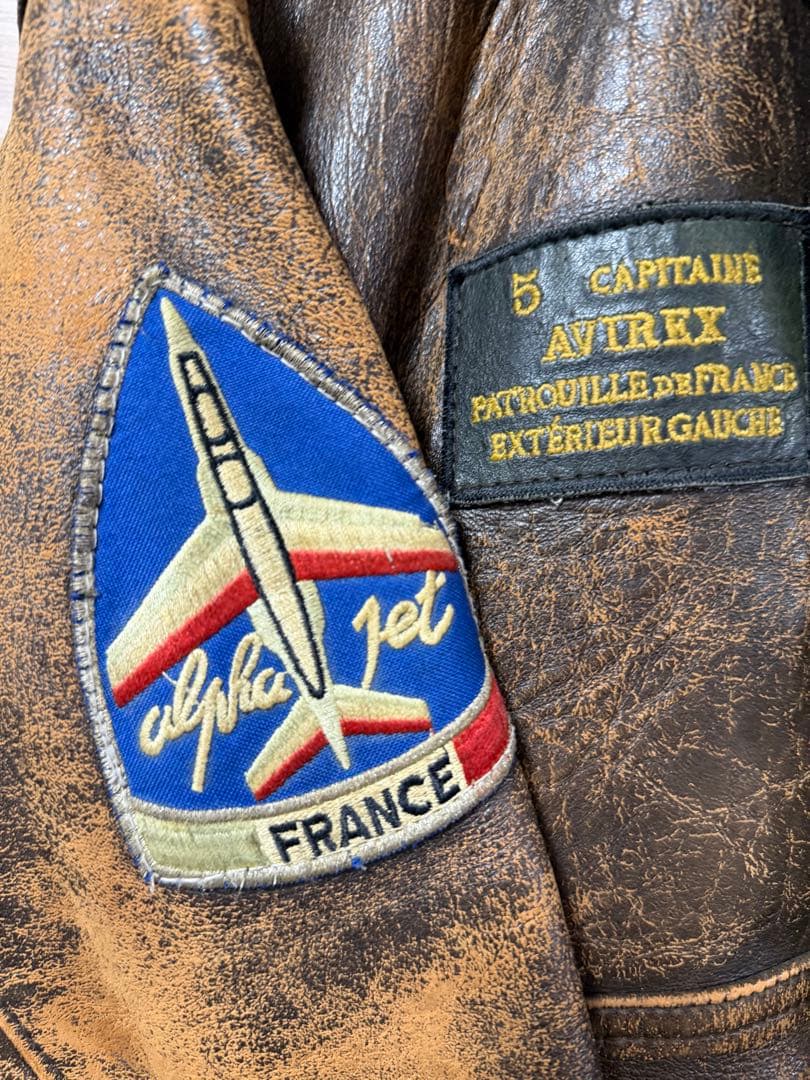 AVIREX フライトジャケット レザージャケット　アヴィレックス　G-1 本革