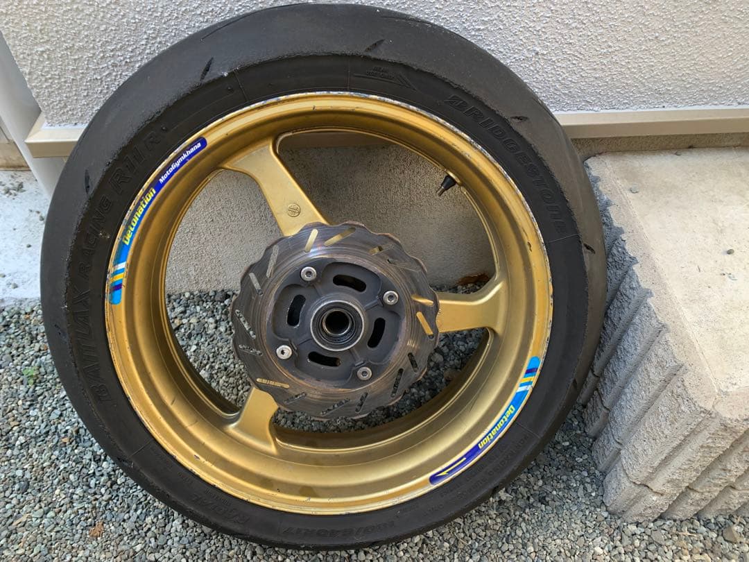 cbr600rr pc40前期　前後ホイールセット ブレーキディスク付き