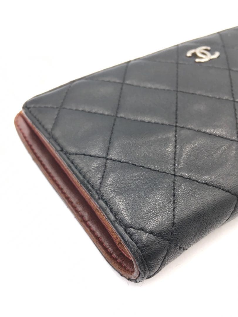 ジャンク品　シャネル　CHANEL 長財布