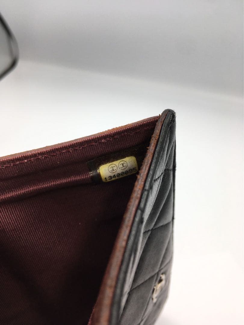ジャンク品　シャネル　CHANEL 長財布