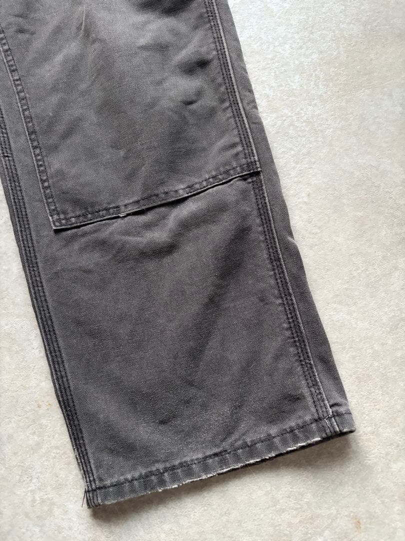 ヒ*ロ様 90s carhartt カーハート ダブルニー　ブラックW36×30