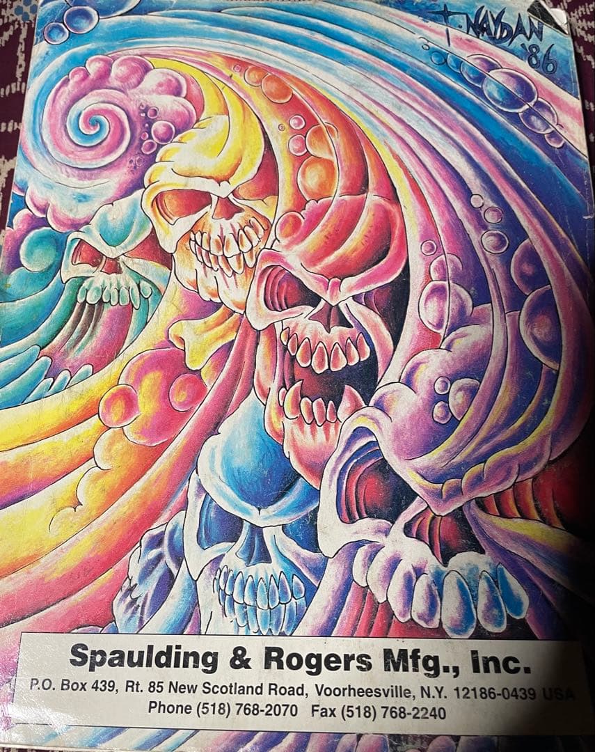Spaulding & Rogers デザインシートカタログ 1986