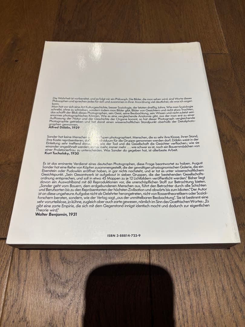 MENSCHEN DES 20.JAHRHUNDERTS古本写真集