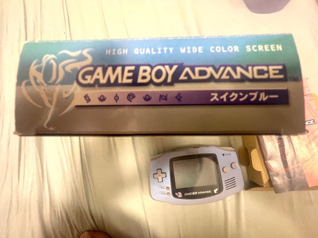 ゲームボーイ　アドバンス　スイクンブルー