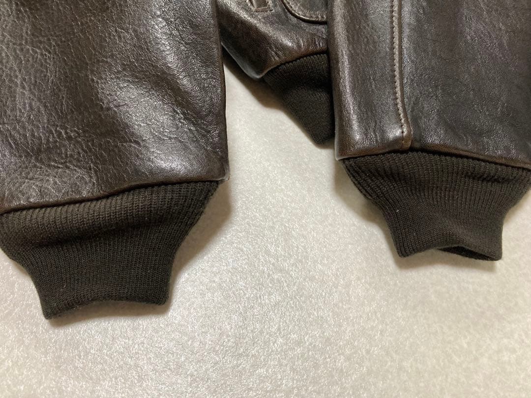 AVIREX A-2 ピンナップガール レザー フライトジャケット S