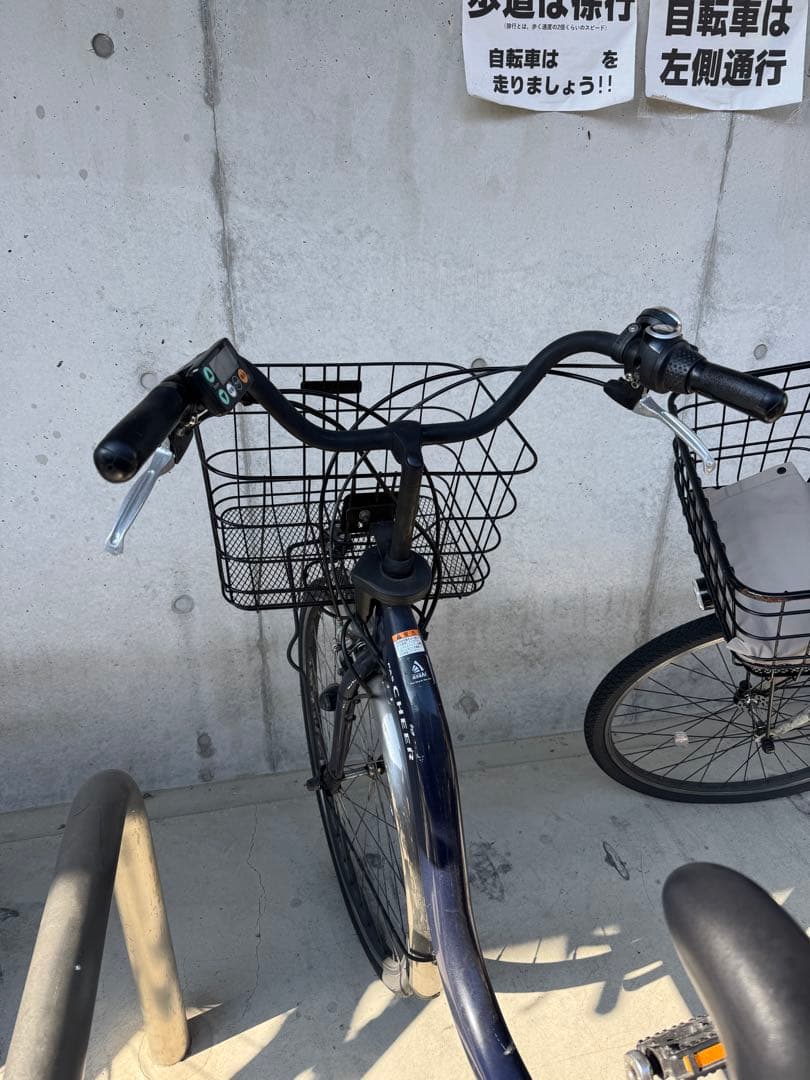 電動アシスト自転車　2018年製　バッテリー付属なし