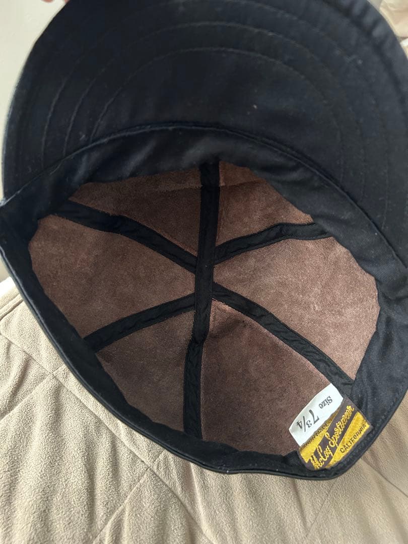 美品　MA19105 ¥24200 リアルマッコイズ　レザーキャップ