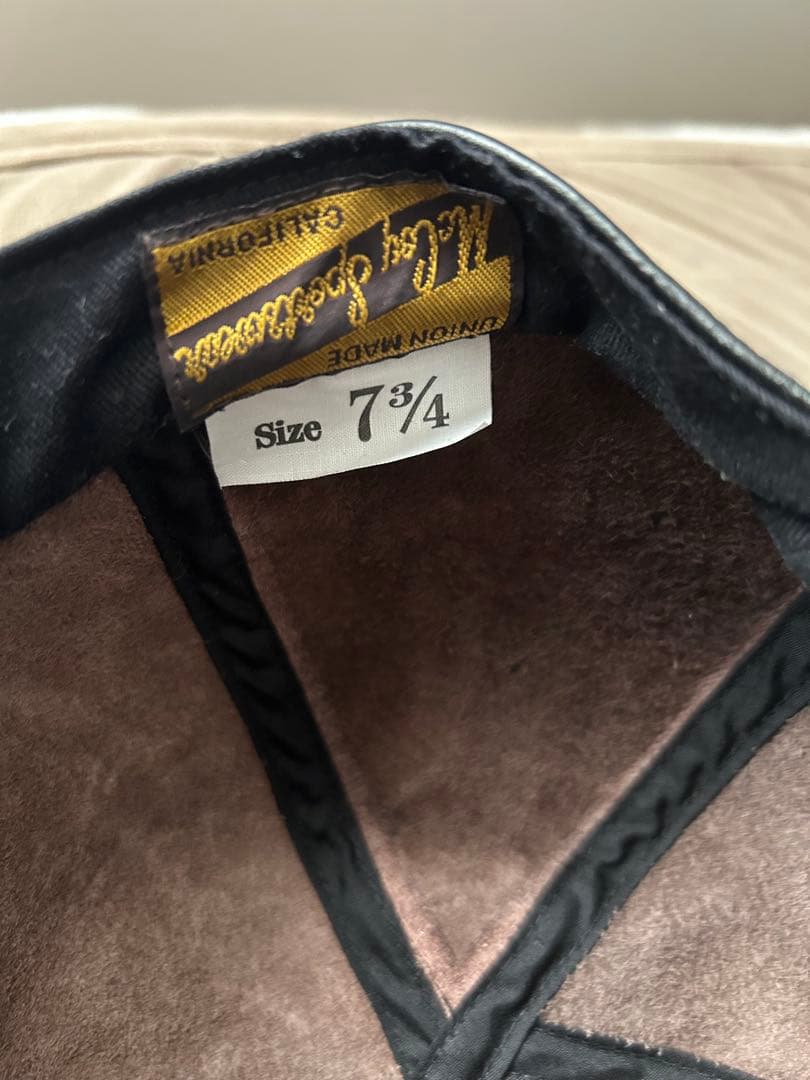 美品　MA19105 ¥24200 リアルマッコイズ　レザーキャップ