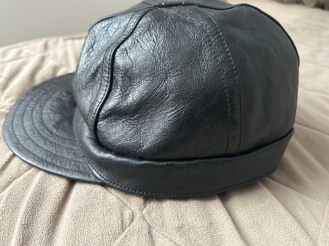 美品　MA19105 ¥24200 リアルマッコイズ　レザーキャップ