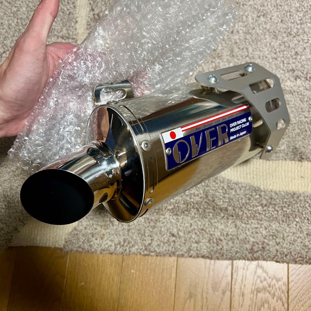 OVER Racingステンレスマフラー　モンキー125(JB02)