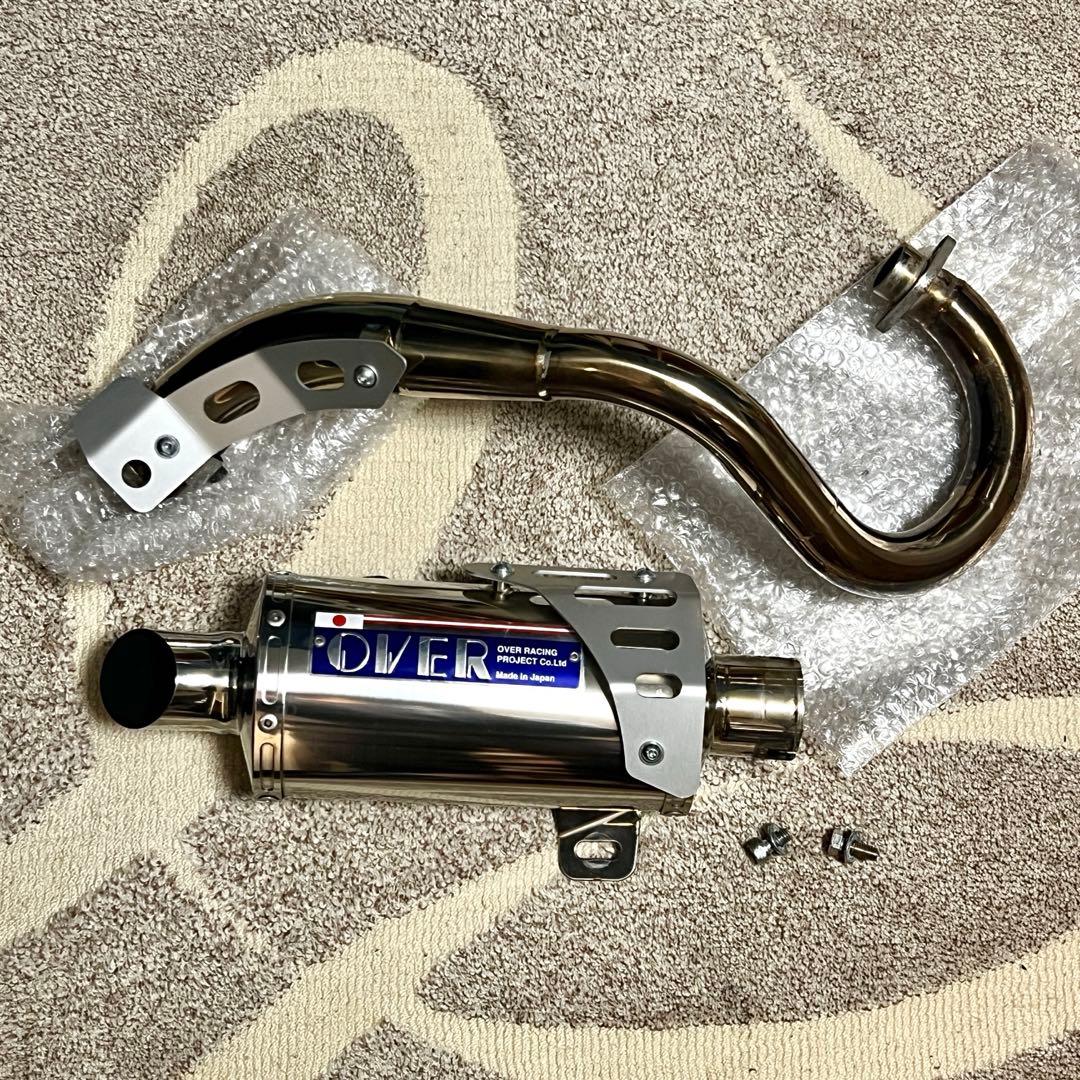 OVER Racingステンレスマフラー　モンキー125(JB02)
