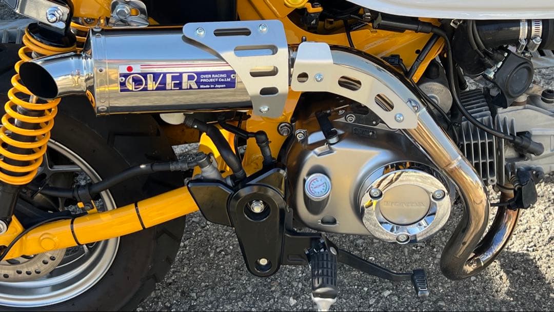 OVER Racingステンレスマフラー　モンキー125(JB02)