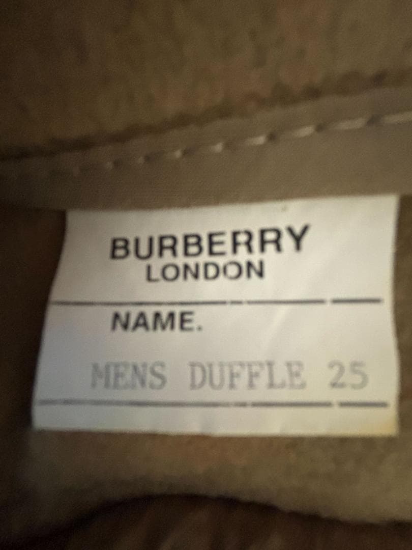 桜さま専用　バーバリー 英国製 ダッフルコート ウール100% ノバチェック