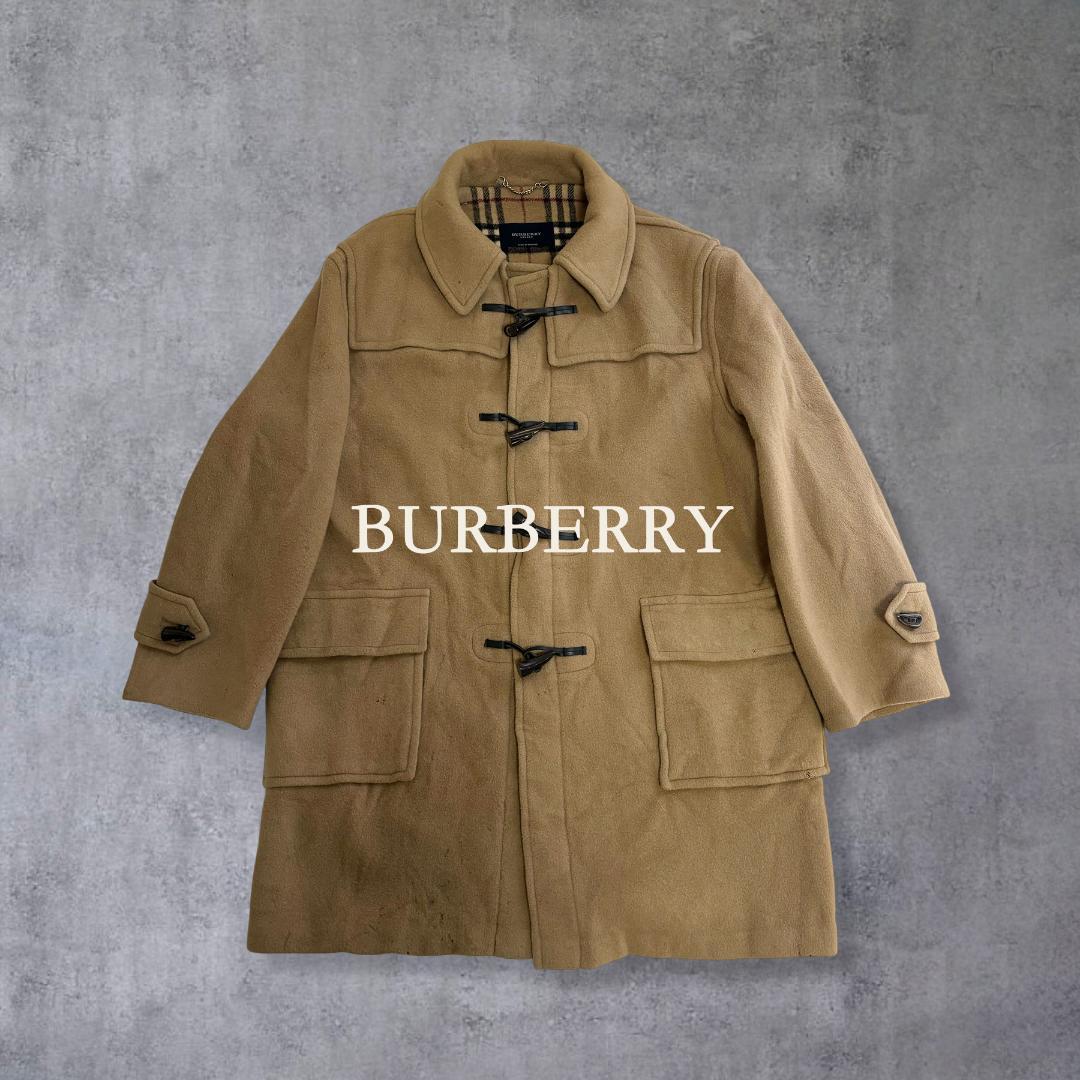 桜さま専用　バーバリー 英国製 ダッフルコート ウール100% ノバチェック