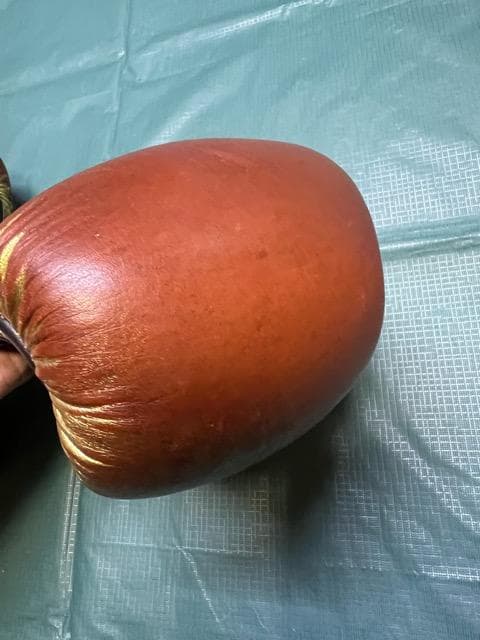 ウイニング ボクシンググローブ 8オンス ゴールド Winning