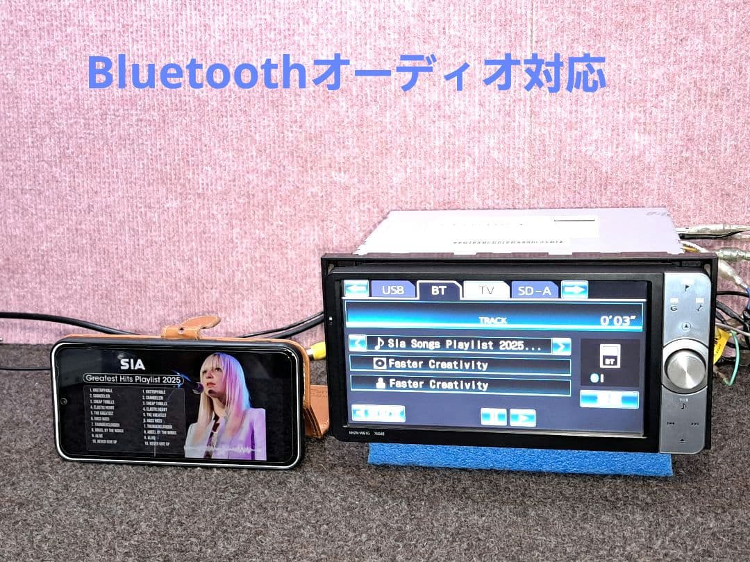 取説付◆トヨタ純正 NHZN-W61G Bluetooth対応・地デジ◆動作良好
