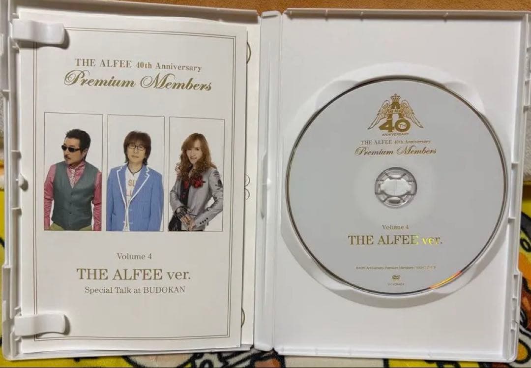 THE ALFEE 40周年 premium members DVDセット
