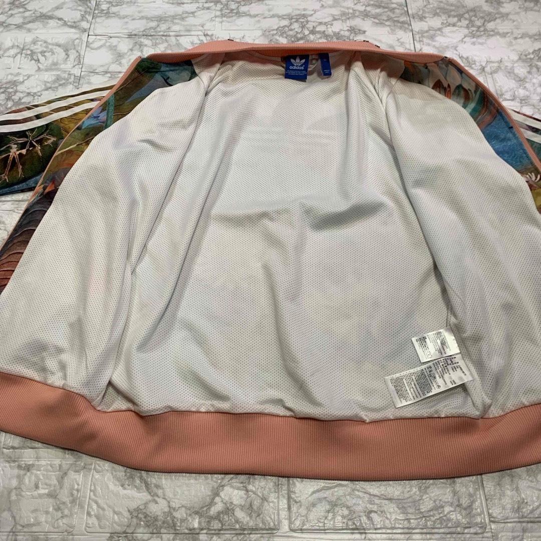 adidas 100 ジャージ　ファイヤーバード　刺繍　トレフォイル　スポーツ