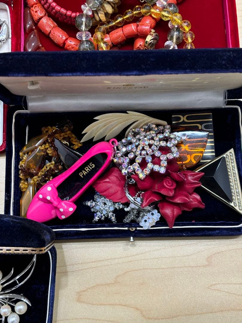 遺品整理　大量アクセサリーセット ネックレス・ブレスレット多数