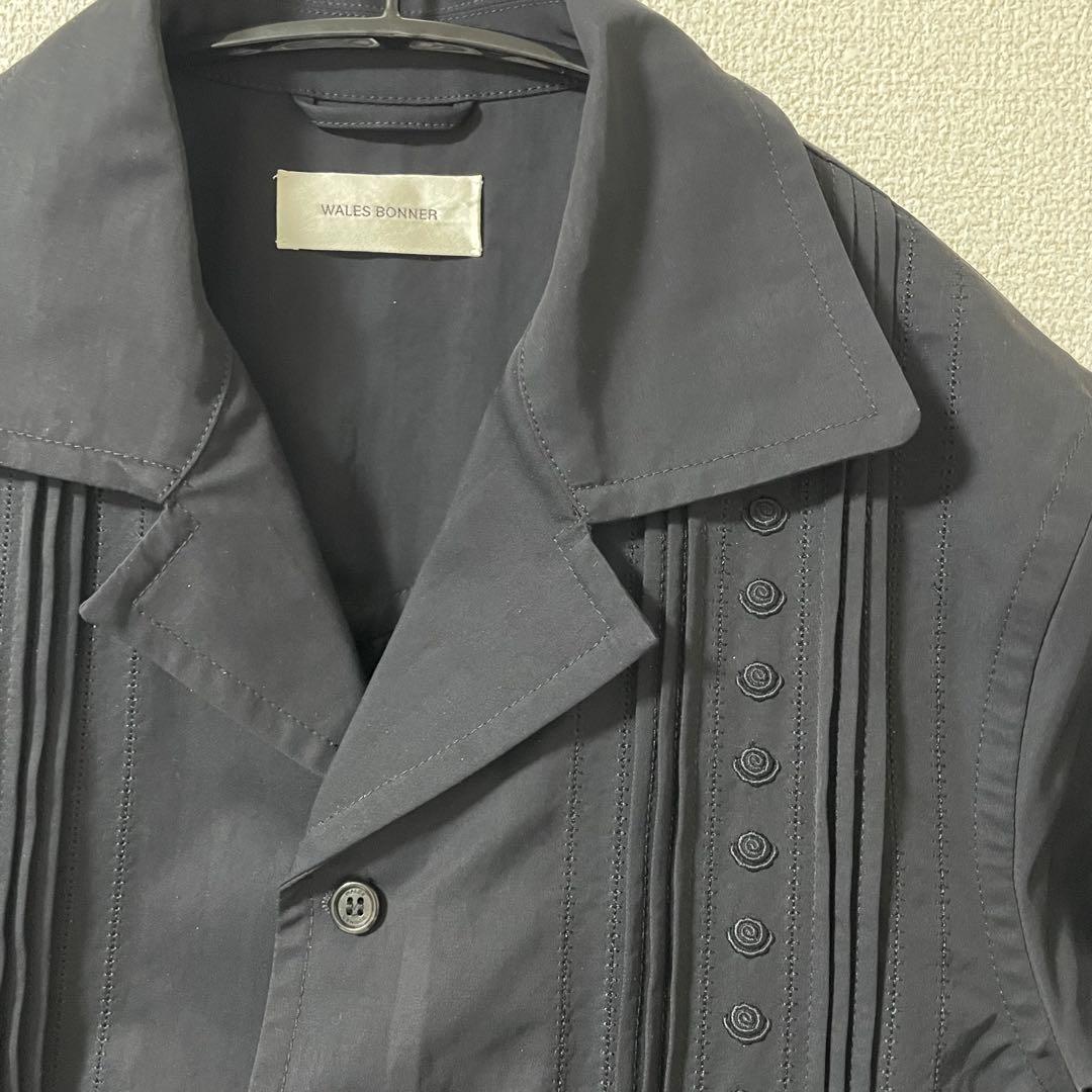 kのファッション部屋 着用 Wales Bonner キューバシャツ ジャケット