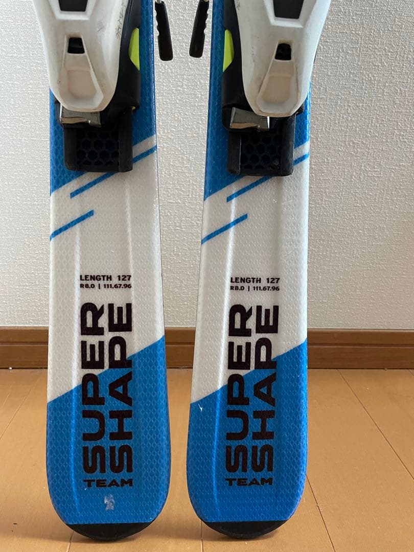 スキー板　子供　127㎝　調整金具付き　HEAD