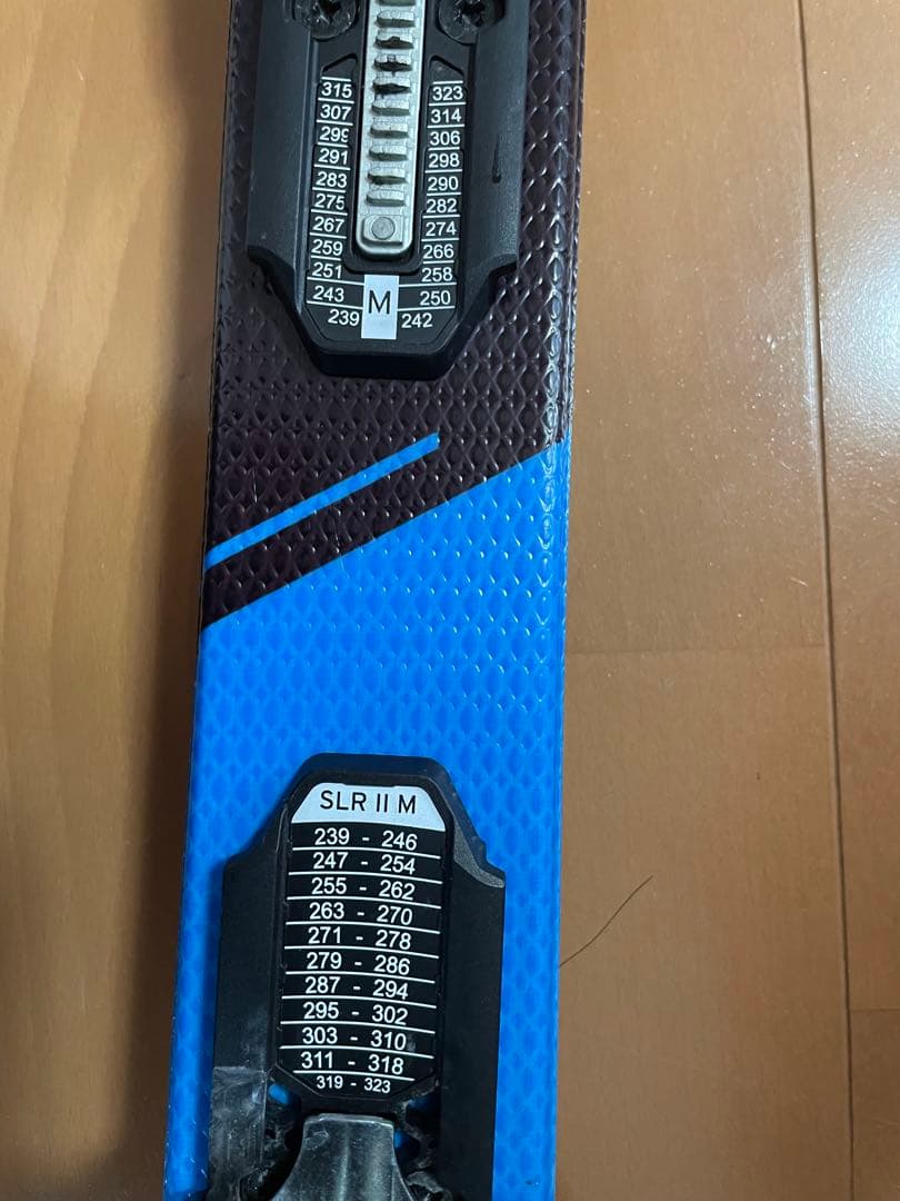 スキー板　子供　127㎝　調整金具付き　HEAD