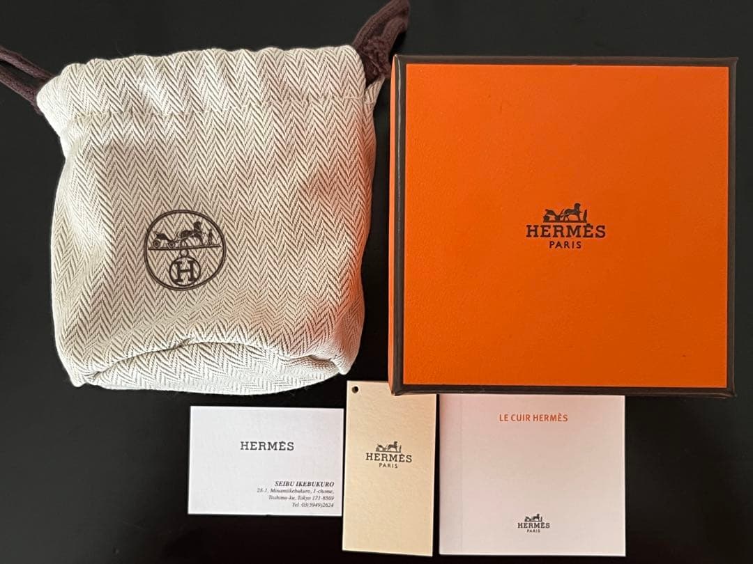 ⭐️美品　HERMES エルメス　レザーブレスレット　コリエドシアン　ゴールド