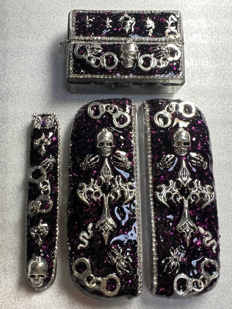 iQOS アイコス イルマi デコケース 地雷系 ゴスロリ パンク ⑰ セット