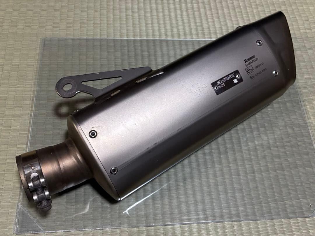 YZF-R1 Akrapovic スリップオン　マフラー　JMCA認証
