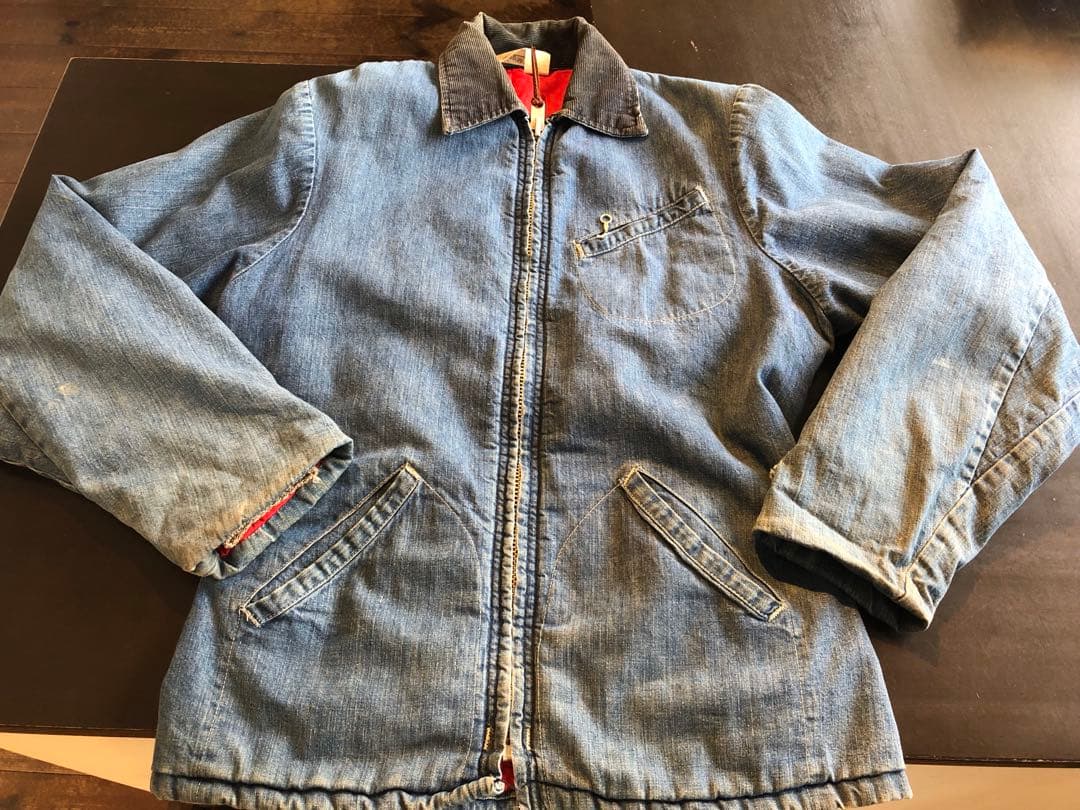 70's Key IMPERIAL キルティングライナー ワークジャケット