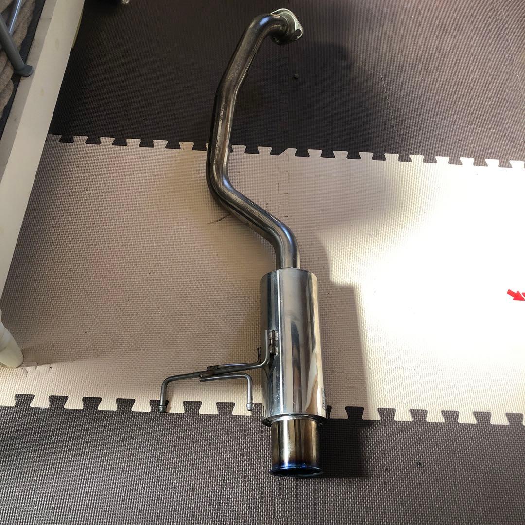 フィットGE 柿本改マフラーGTbox