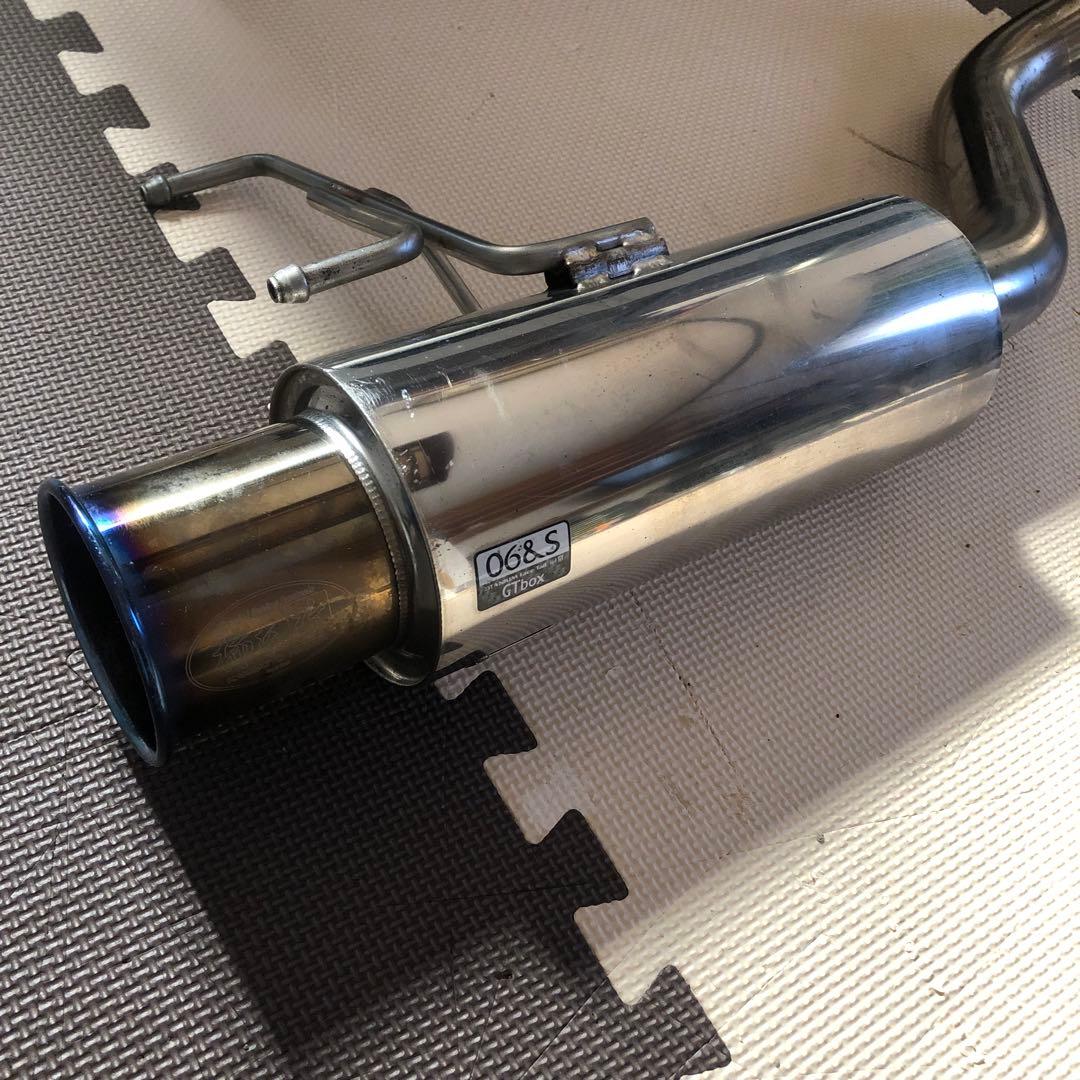 フィットGE 柿本改マフラーGTbox