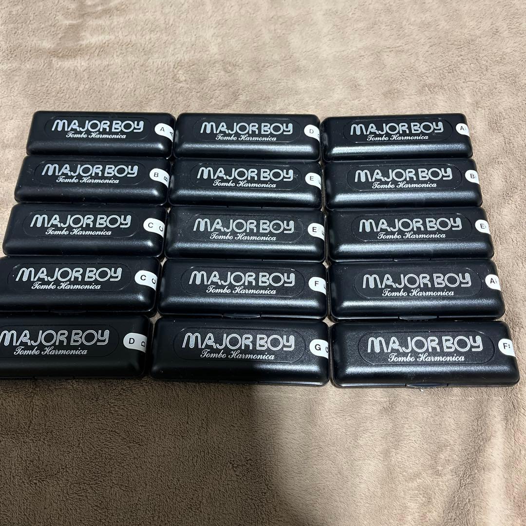 MAJOR BOY トンボハーモニカ 15本セット