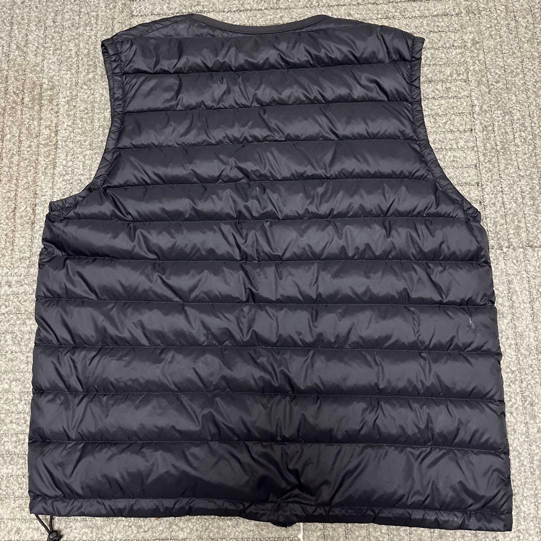DANTON ダウンベスト サイズ36 黒