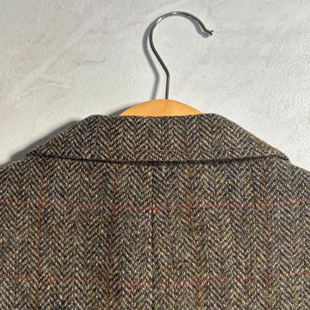 BrooksBrothers ハリスツイード 段返り3つ釦サックジャケット 44