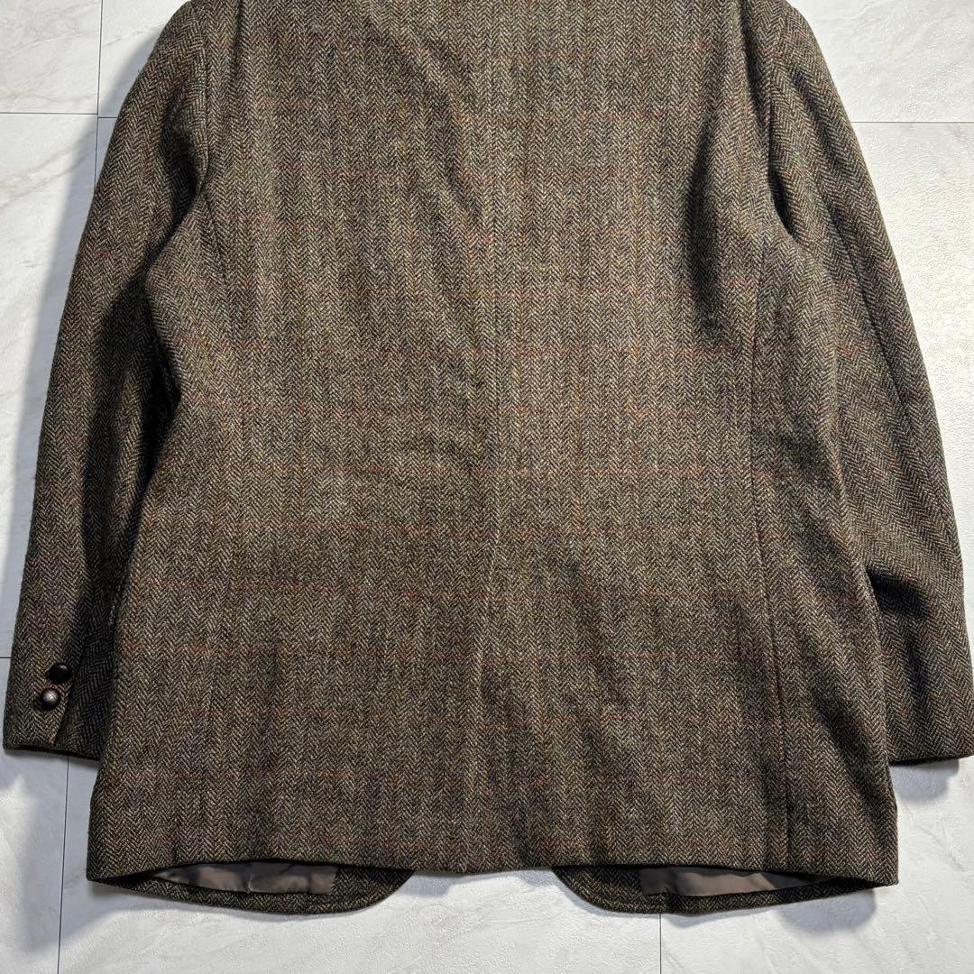 BrooksBrothers ハリスツイード 段返り3つ釦サックジャケット 44