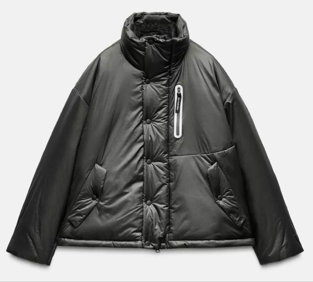 新品　zara アンドワンダー　ANDWANDER ショートパファーコート XS