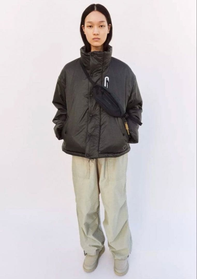 新品　zara アンドワンダー　ANDWANDER ショートパファーコート XS