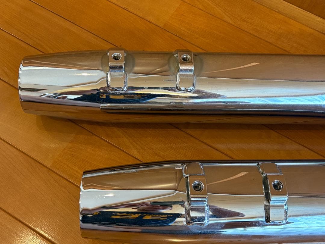 ハーレー純正　ツーリングファミリー北米マフラー95年〜016年　ガリ傷なし！