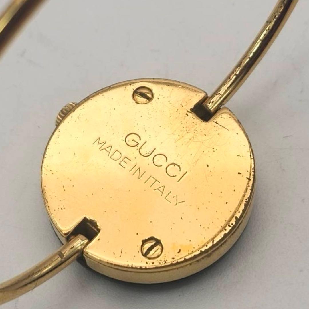 GUCCI チェンジベゼル 腕時計 クォーツ　レディースゴールド　ブラック